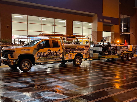 California commercial property maintenance exterior pressure washing rules and runoff compliance