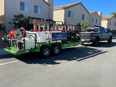 San diego coastal house washing removing salt air and sand buildup