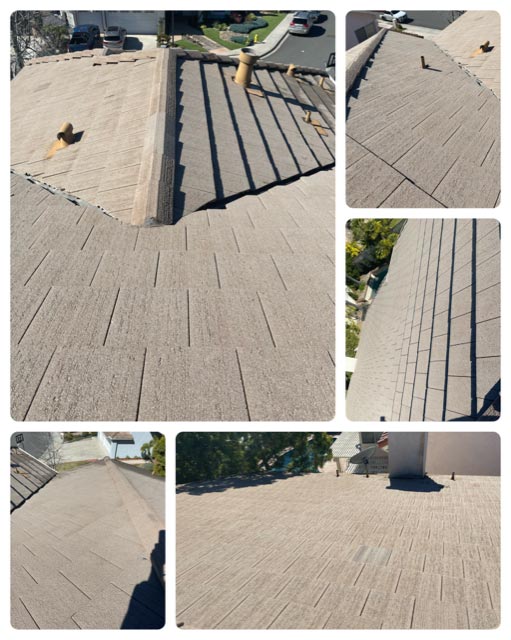 Concrete tile roof cleaning carmel valley
