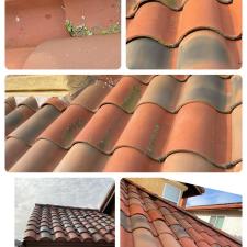 Residential-Clay-Tile-roof-wash-front-of-house-1 0