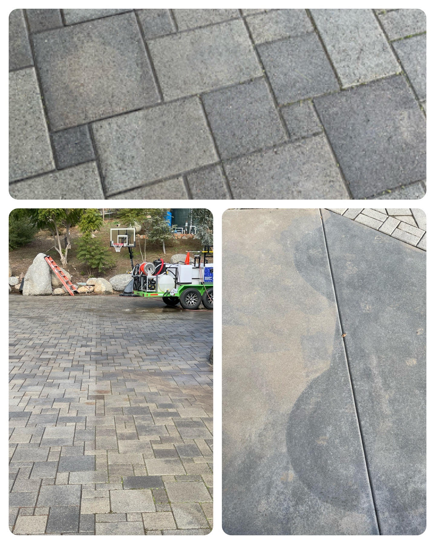 paver driveway cleaning
