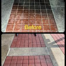 2 commercial patio cleaning